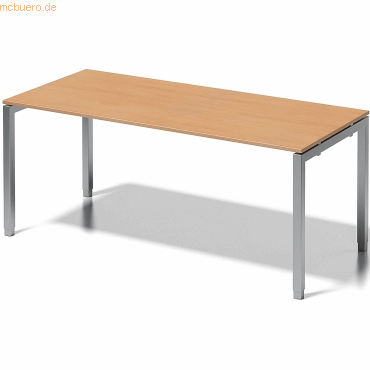 5020073993707 - Cito Höhenverstellbar Schreibtisch Buche 4 Metallfüße 1800 (B) x 800 (T) x 740 (H) mm MFC (Melaminbeschichtete Spanplatte) Stahl 5020073993707 - Cito Höhenverstellbar Schreibtisch Buche 4 Metallfüße 1800 (B) x 800 (T) x 740 (H) mm MFC (Melaminbeschichtete Spanplatte) Stahl