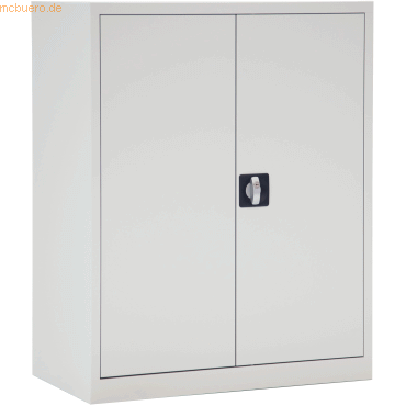 Bisley ECO Flügeltürenschrank Eco montiert 2 Böden 2,5 OH HxBxT 100x80