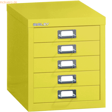5020073768121 - MultiDrawer? L125 Schubladenschrank gelb mit 5 Schubladen 279 x 380 x 325 cm 5020073768121 BISLEY 5020073768121 - MultiDrawer? L125 Schubladenschrank gelb mit 5 Schubladen 279 x 380 x 325 cm 5020073768121 BISLEY