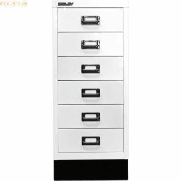 Bisley Schubladenschrank Multidrawers 29er Serie A4 6 Schübe verkehrsw