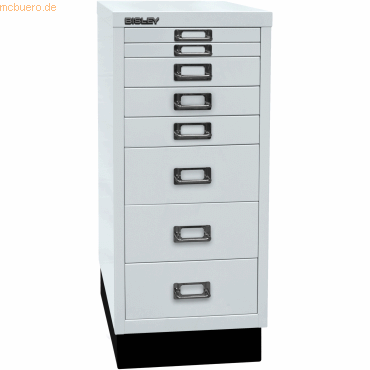 Bisley Schubladenschrank MultiDrawer 29er Serie Sockel A4 8 Schubladen