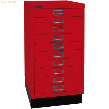 5020073737974 - BISLEY MultiDrawerâ„¢ 29er Serie mit Sockel DIN A3 10 Schubladen kardinalrot 5020073737974 - BISLEY MultiDrawerâ„¢ 29er Serie mit Sockel DIN A3 10 Schubladen kardinalrot