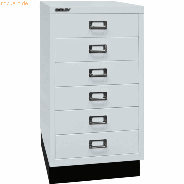 5020073766165 - Schubladenschrank MultiDrawer? 29er Serie L29A36S645 Stahl 6 Schubladen (Vollauszug) A3 349 x 67 x 432 cm mit Sockel 5020