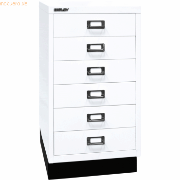 5020073741940 - Schubladenschrank MultiDrawer? 29er Serie L29A36S696 Stahl 6 Schubladen (Vollauszug) A3 349 x 67 x 432 cm mit Sockel w 5