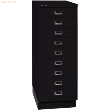 5020073743401 - Schubladenschrank Metall 9 Schubladen 349 x 432 x 940 mm Schwarz 5020073743401 - Schubladenschrank Metall 9 Schubladen 349 x 432 x 940 mm Schwarz