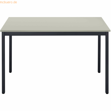 0796376572349 - Mehrzwecktisch rechteckig BxHxT 1600x740x800mm 19mm grau anthra