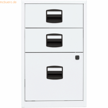 5020073708455 - Bisley Home Beistellschrank PFA 2 Schubladen Verkehrsweiß 413 x 400 x 672 mm 5020073708455 - Bisley Home Beistellschrank PFA 2 Schubladen Verkehrsweiß 413 x 400 x 672 mm