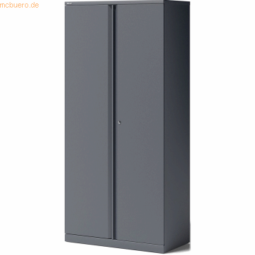 5020073791082 - BISLEY Metallschrank Essentials YECB09194S634 anthrazit 914 x 470 x 1970 cm aufgebaut
