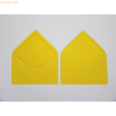 4052305555910 - Briefumschläge 120x180mm 120g qm gummiert VE=100 Stück butterbl