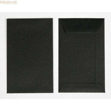 4052305559666 - Versandtaschen 65x105mm 120g qm gummiert VE=100 Stück schwarz