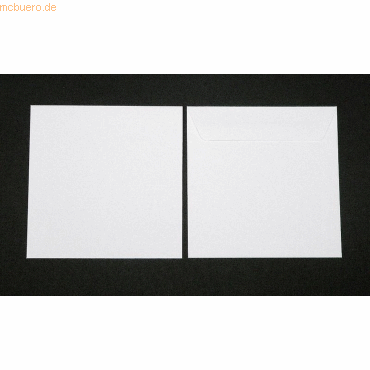 4052305561850 - Briefumschläge 220x220mm 120g qm gummiert VE=100 Stück weiß 4052305561850 - Briefumschläge 220x220mm 120g qm gummiert VE=100 Stück weiß