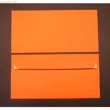 4052305570494 - Briefumschläge DIN C6 5 100g qm haftklebend VE=100 Stück orange