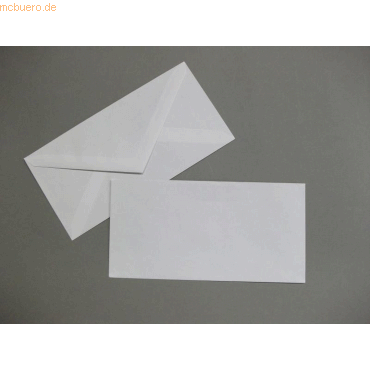 4052305739938 - Briefumschläge 100x200mm 70g qm gummiert VE=1000 Stück weiß