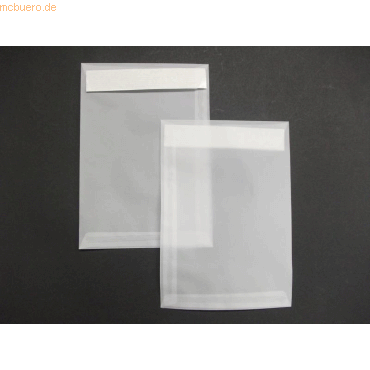 4052305741139 - Versandtaschen B5 90g qm haftklebend VE=100 St transparent-wei 4052305741139 - Versandtaschen B5 90g qm haftklebend VE=100 St transparent-wei