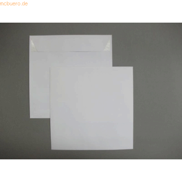 4052305741047 - Versandtaschen 185x185mm 120g qm haftklebend VE=100 Stück weiß 4052305741047 - Versandtaschen 185x185mm 120g qm haftklebend VE=100 Stück weiß