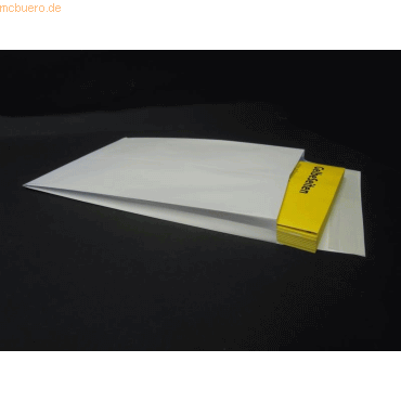 4052305748985 - Faltentaschen EnURO 250x352x25mm B4 125g qm HK VE=125 Stück wei