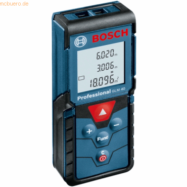 Bosch Entfernungsmeßgerät GLM 40 Professional 0,15-40m