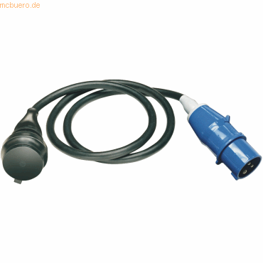 4007123001538 - Adapter Leitung IP44 15m H07RN-F 3G15 CEE-Stecker 230 V