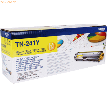 4977766718448 - TN-241Y Toner-Kit gelb 1400 Seiten ISO IEC 19798 für HL-3140 HL-3140