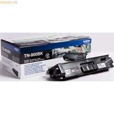 Brother Toner Brother TN-900BK schwarz (ca. 6000 Seiten)