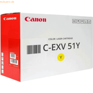 Canon Toner-Kit Canon C-EXV51Y gelb