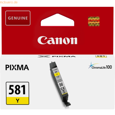 Canon Tintenpatrone Canon CLI-581Y gelb