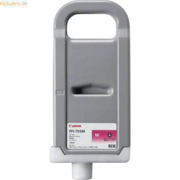 4960999628455 - PFI-703 magenta blækpatron 3-pack - Tintenpatrone Magenta