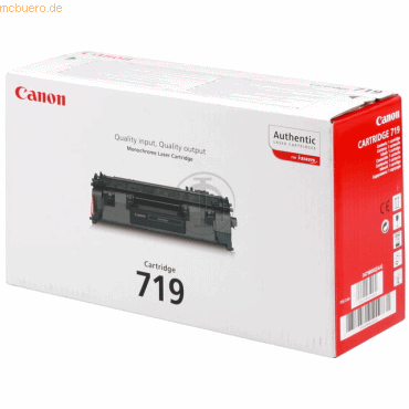 Canon Toner Canon 719 schwarz 6400 Seiten