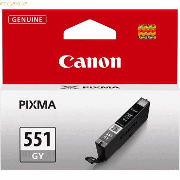 Canon Tintenpatrone Canon CLI-551GY grau