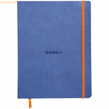 3037921175088 - 2 x Notizbuch Flex 19x25cm liniert 90g qm 80 Blatt saphirblau