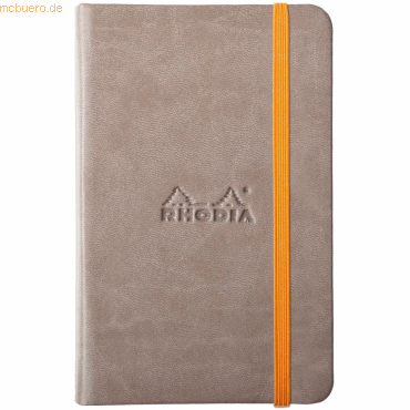 Rhodia Notizbuch Rhodiarama A6 10,5x14,8cm 96 Blatt 90g liniert mausgr