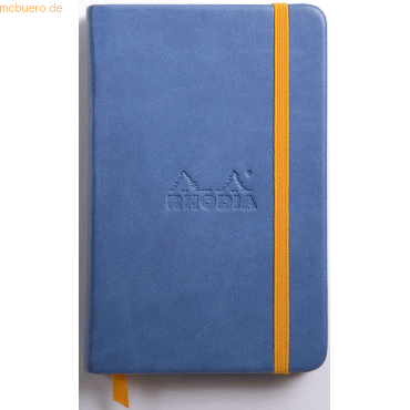 2 x Rhodia Notizbuch Rhodiarama A6 10,5x14,8cm 96 Blatt 90g liniert sa