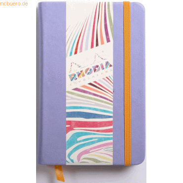 Rhodia Notizbuch Rhodiarama A6 10,5x14,8cm 96 Blatt 90g liniert iris