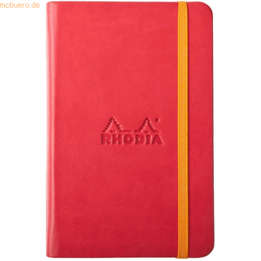 2 x Rhodia Notizbuch Rhodiarama A6 10,5x14,8cm 96 Blatt 90g liniert mo