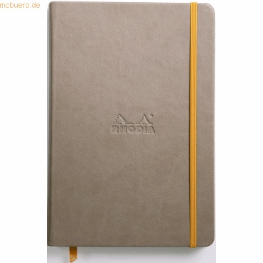 2 x Rhodia Notizbuch Rhodiarama A5 14,8x21cm 96 Blatt 90g liniert maus