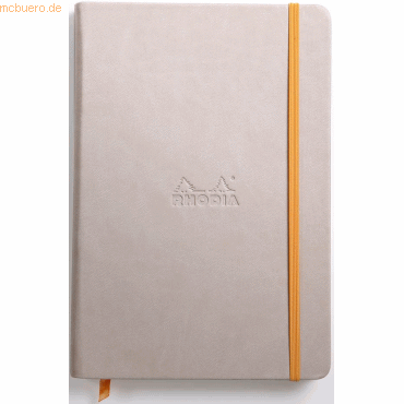 Rhodia Notizbuch Rhodiarama A5 14,8x21cm 96 Blatt 90g liniert beige