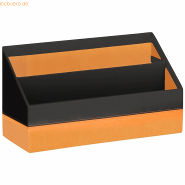 3037921188460 - Briefständer 20x10x14cm schwarz orange