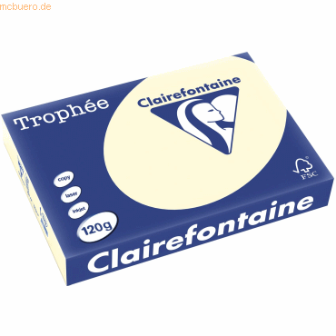 3329680124200 - Kopierpapier Trophee 1242C sand pastell A4 120g 3329680124200 250 Stück 3329680124200 - Kopierpapier Trophee 1242C sand pastell A4 120g 3329680124200 250 Stück