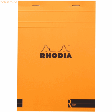 3037921620113 - 10 x Schreibblock Rhodia Nr 16 A5 70 Blatt liniert ora