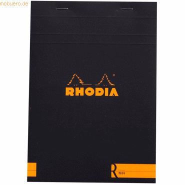 3037921620120 - 10 x Schreibblock Rhodia Nr 16 A5 70 Blatt liniert sch