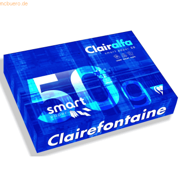Clairefontaine Kopierpapier smart A4 50g/qm VE=500 Blatt weiß