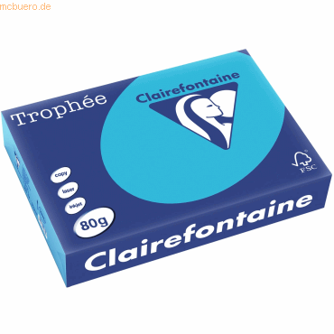 3329680197600 - Kopierpapier Trophee 1976C royalblau intensiv A4 80g 3329680197600 500 Stück 3329680197600 - Kopierpapier Trophee 1976C royalblau intensiv A4 80g 3329680197600 500 Stück