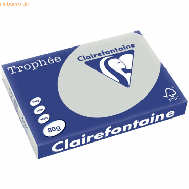 3329680199406 - 5 x Kopierpapier Trophee A3 80g qm VE=500 Blatt stahlgr 3329680199406 - 5 x Kopierpapier Trophee A3 80g qm VE=500 Blatt stahlgr