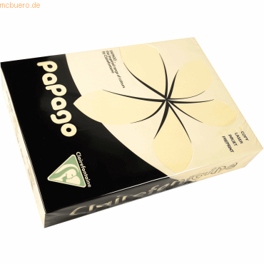 3329680212143 - Multifunktionspapier Papago A4 210x297mm 80g qm chamois