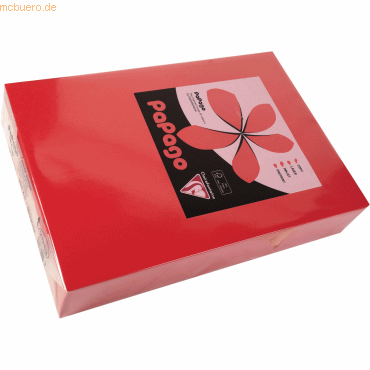 3329680212631 - Multifunktionspapier Papago A4 210x297mm 160g qm korall 3329680212631 - Multifunktionspapier Papago A4 210x297mm 160g qm korall