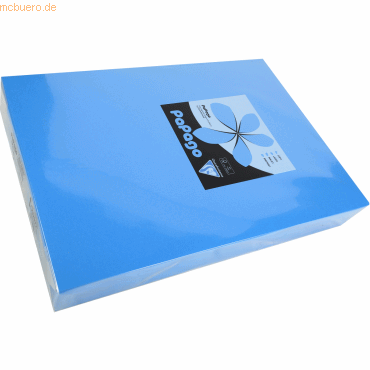 3329680212976 - 4 x Multifunktionspapier Papago A3 420x297mm 160g qm ko
