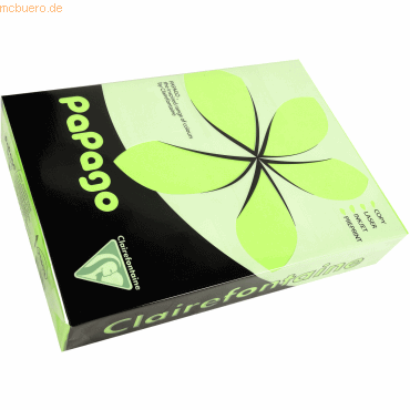 3329680214031 - 5 x Multifunktionspapier Papago Fluo A4 210x297mm 80g q