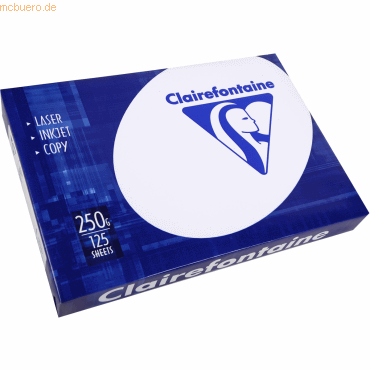 5 x Clairefontaine Multifunktionspapier Clairalfa A4 210x297mm 250g/qm