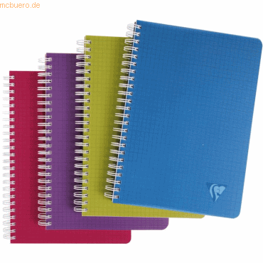 3329683295464 - Collegeblock 329546C Linicolor Lineatur 6   liniert A5 90g sortiert 80 Blatt 3329683295464 Clairefontaine