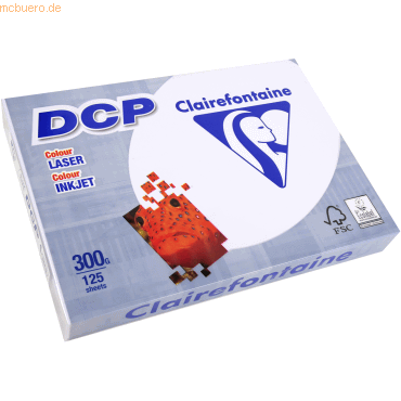 3329680380101 - Farblaserpapier DCP 3801C A4 300g hochweiß 3329680380101 125 Blatt